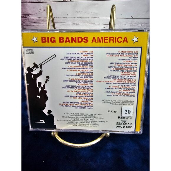 Big Bands America CD Disc 2 Courtesy Of Sony Music - Picture 2 of 5